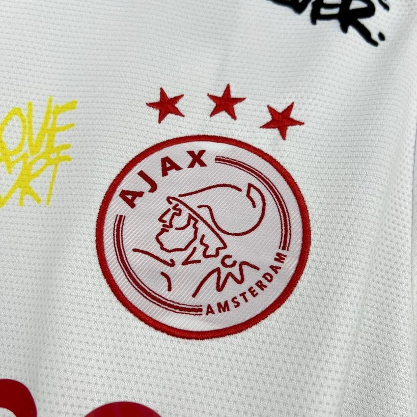 Ajax Special Edition Voetbalshirt 'Wit' 25/26 - VOLWASSENEN