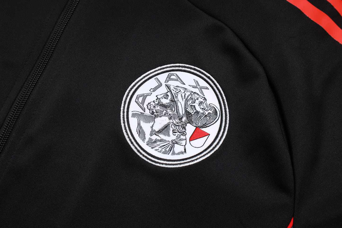 Ajax Full-zip Trainingspak 'Zwart' 25/26 - VOLWASSENEN