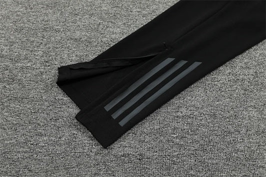 Al Nassr Half-Pull Trainingspak 'Zwart' - KINDEREN