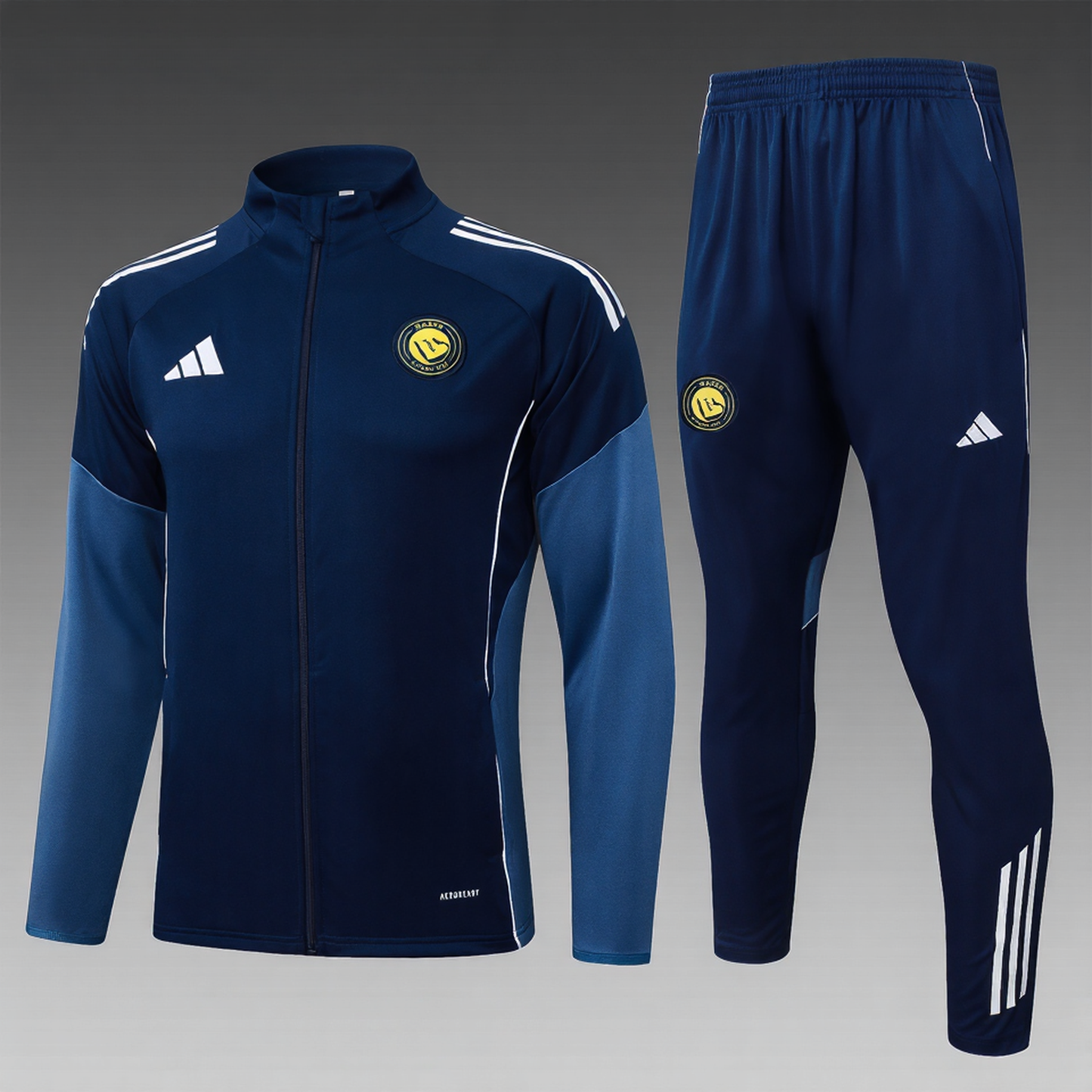 Al Nassr Full-zip Trainingspak 'Blauw' 25/26 - VOLWASSENEN