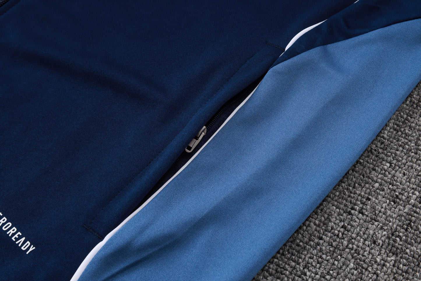 Al Nassr Full-zip Trainingspak 'Blauw' 25/26 - VOLWASSENEN