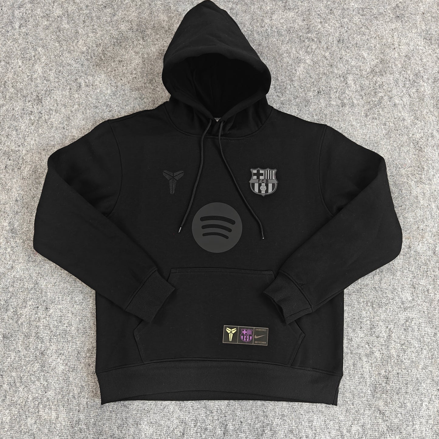 Barcelona Premium Fleece Hoodie 'Model 2' - VOLWASSENEN
