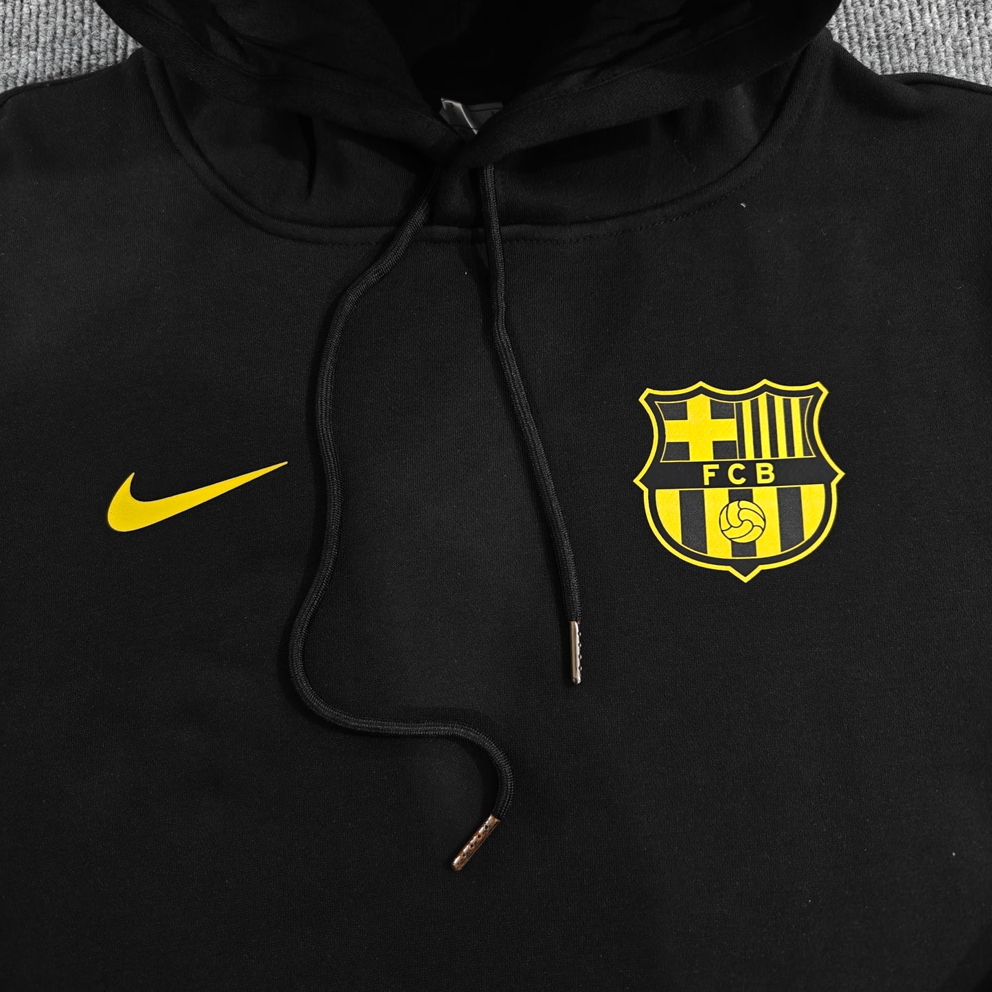 Barcelona Premium Fleece Hoodie 'Model 3' - VOLWASSENEN