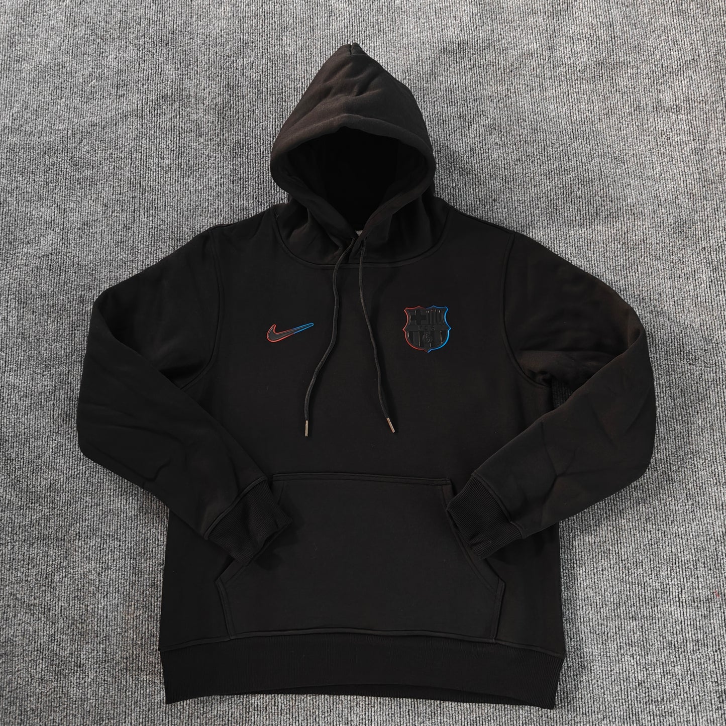 Barcelona Premium Fleece Hoodie 'Model 4' - VOLWASSENEN