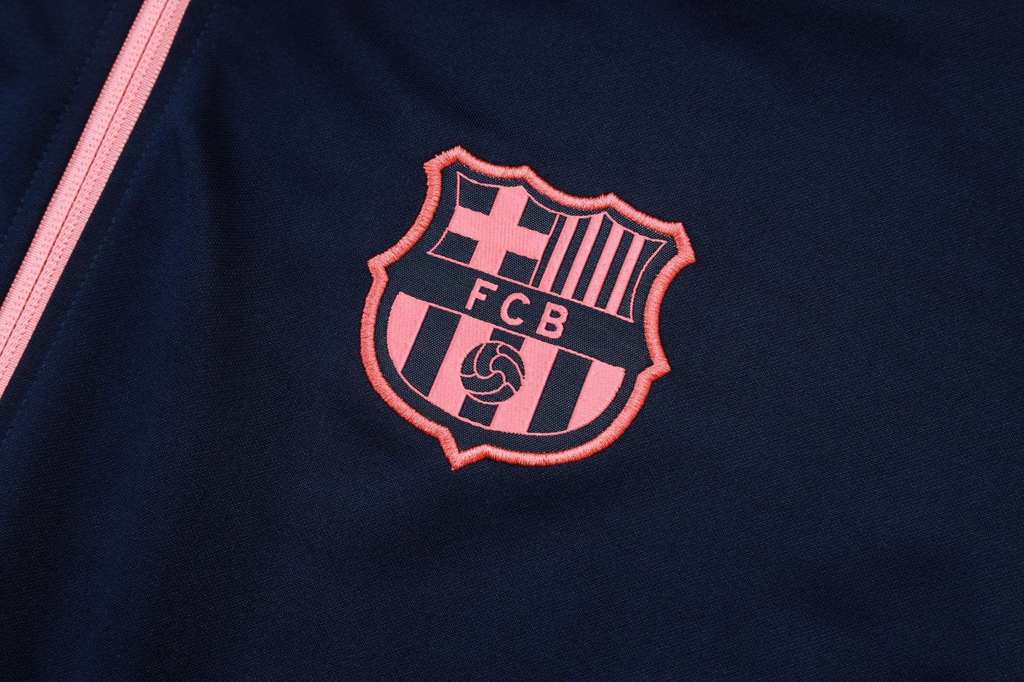 Barcelona Full-zip Trainingspak 'Blauw-Roze' 25/26 - VOLWASSENEN
