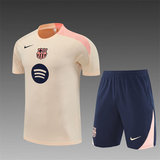 Barcelona Trainingskit 'Beige-Roze' 25/26 - VOLWASSENEN
