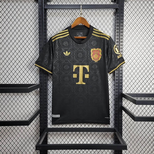 Bayern München 125e Jubileumeditie Voetbalshirt 'Zwart' 25/26 - VOLWASSENEN