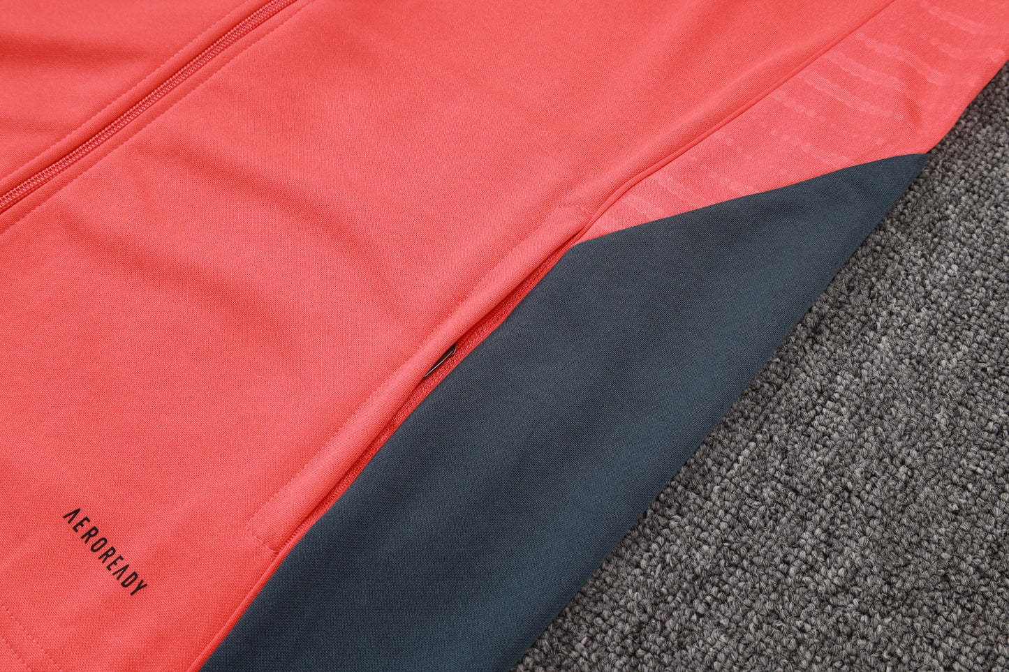 Bayern Munchen Full-zip Trainingspak 'Fluor/Grijs' 25/26 - KINDEREN