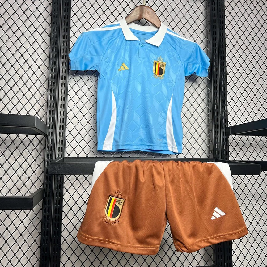 Belgie 'Uit' Voetbalkit 2025 - KINDEREN