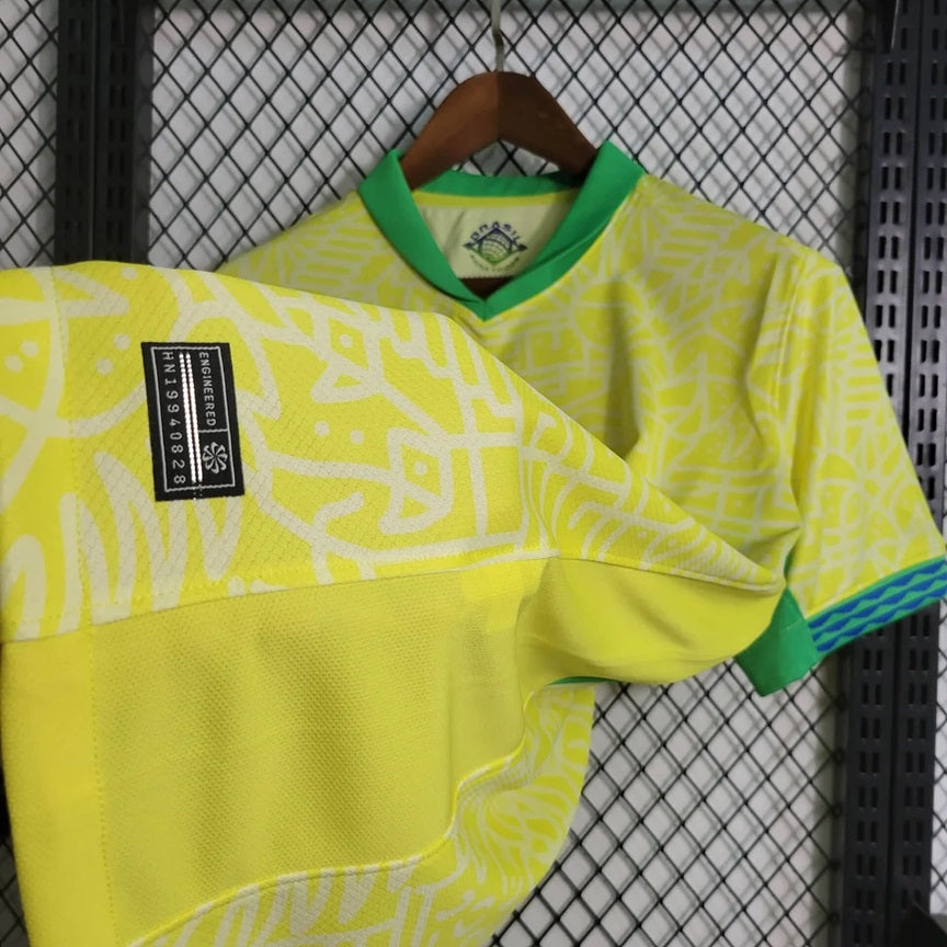 Brazilie 'Thuis' Voetbalshirt 2024 - VOLWASSENEN