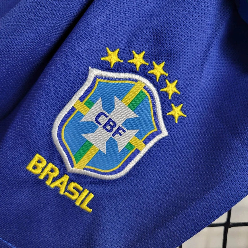 Brazilie 'Uit' Voetbalkit 2024 - KINDEREN