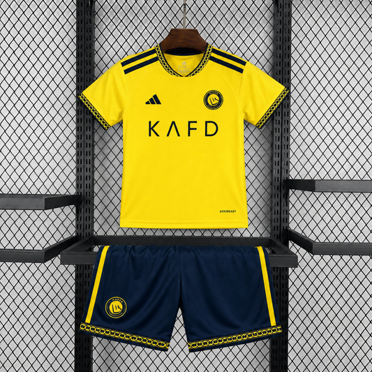 Al Nassr 'Thuis' Voetbalkit 26/27 - KINDEREN