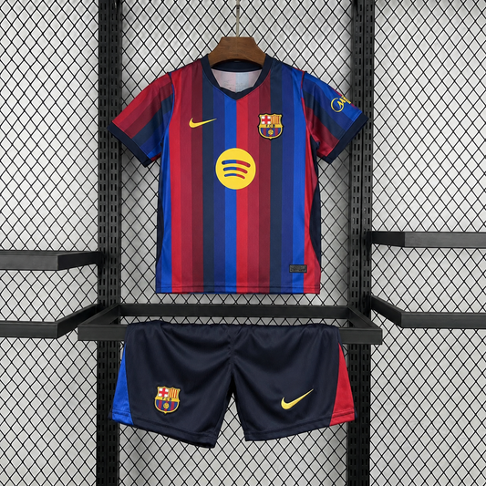 Barcelona 'Thuis' Voetbalkit 26/27 - KINDEREN