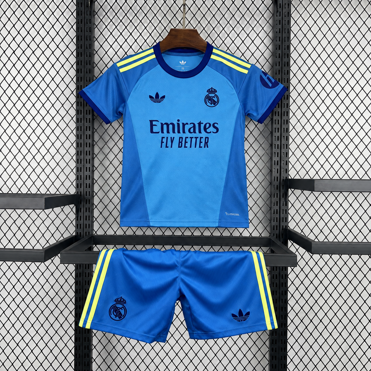 Real Madrid Keeper Voetbalkit 'Blauw' 26/27 - KINDEREN