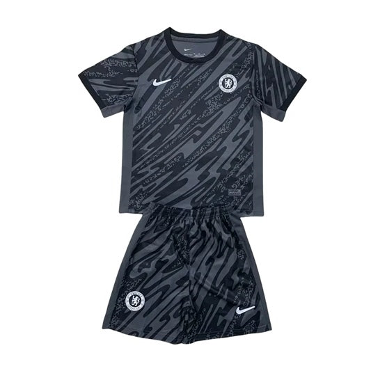 Chelsea Keeper Voetbalkit 'Zwart' 24/25 - KINDEREN