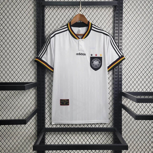 Duitsland Retro 'Thuis' Voetbalshirt 1996 - VOLWASSENEN
