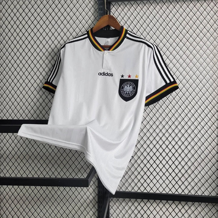 Duitsland Retro 'Thuis' Voetbalshirt 1996 - VOLWASSENEN