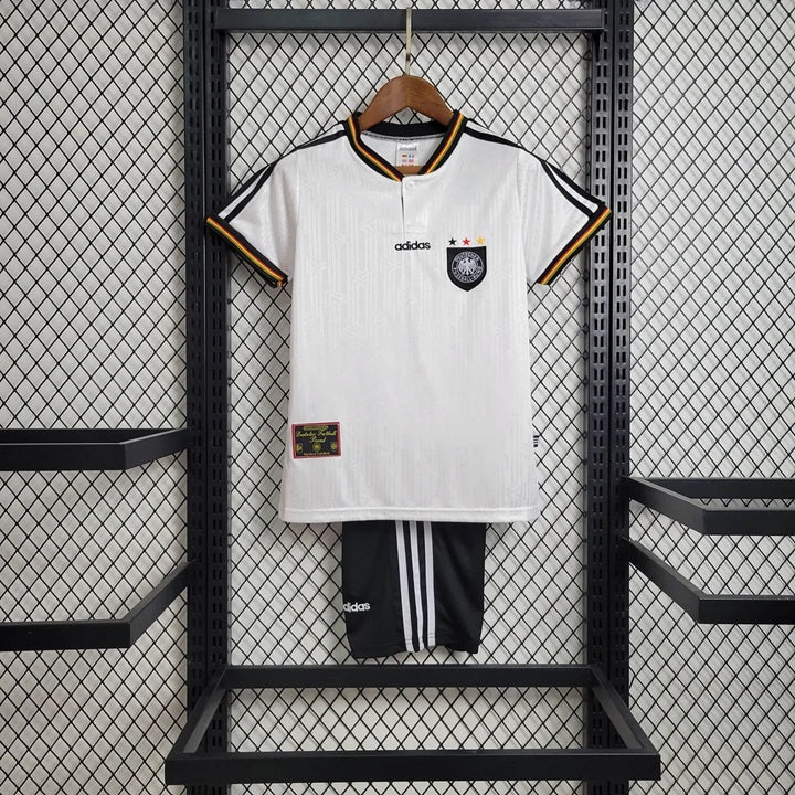 Duitsland Retro 'Thuis' Voetbalkit 1996 - KINDEREN