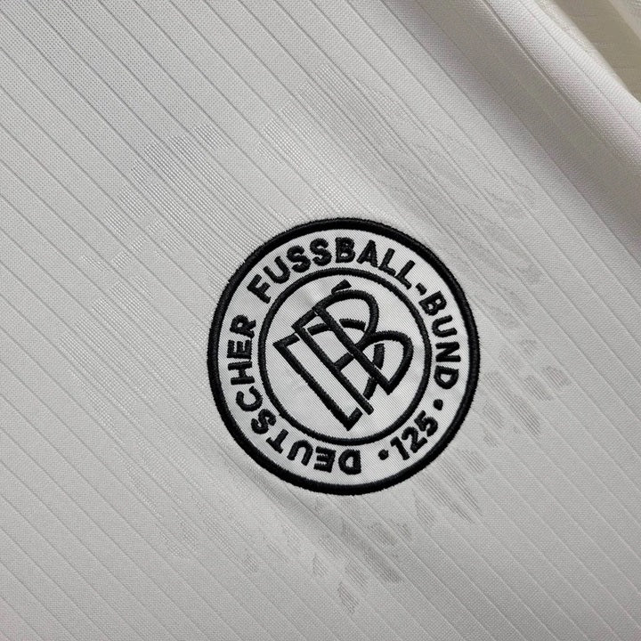 Duitsland 125j Jubileum Voetbalshirt 'Wit' 2025 - VOLWASSENEN