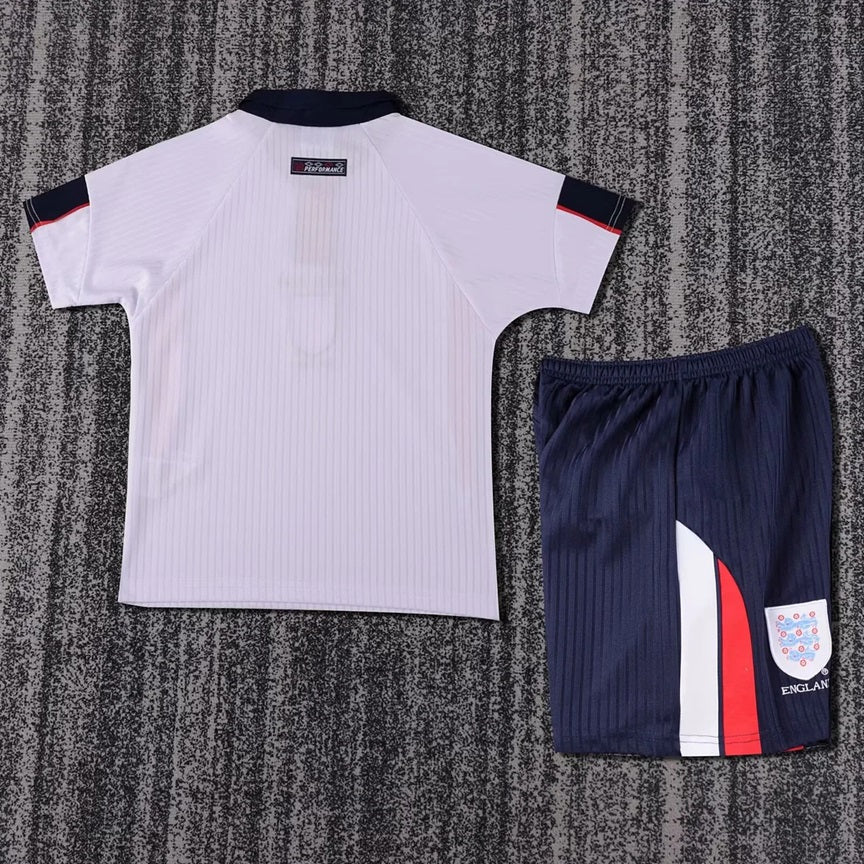 Engeland Retro 'Thuis' Voetbalkit 1998 - KINDEREN