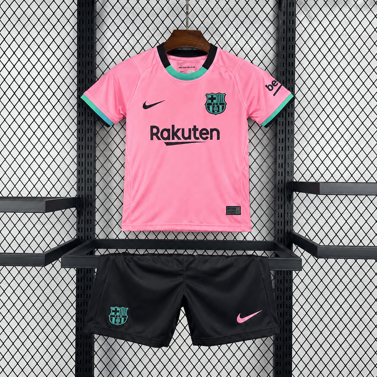 Barcelona Retro 'Derde' Voetbalkit 20/21 - KINDEREN