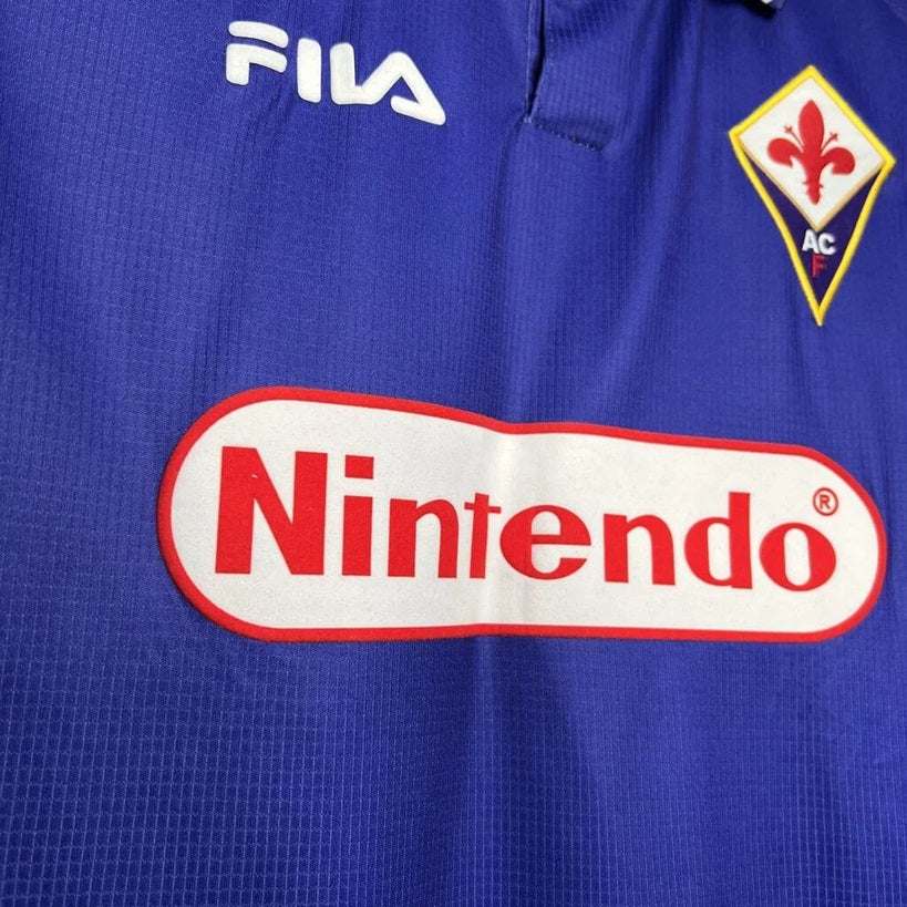 Fiorentina Retro 'Thuis' Voetbalshirt 98/99 - VOLWASSENEN