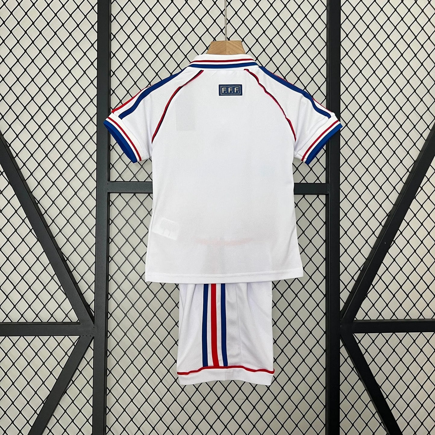 Frankrijk Retro 'Uit' Voetbalkit 1998 - KINDEREN