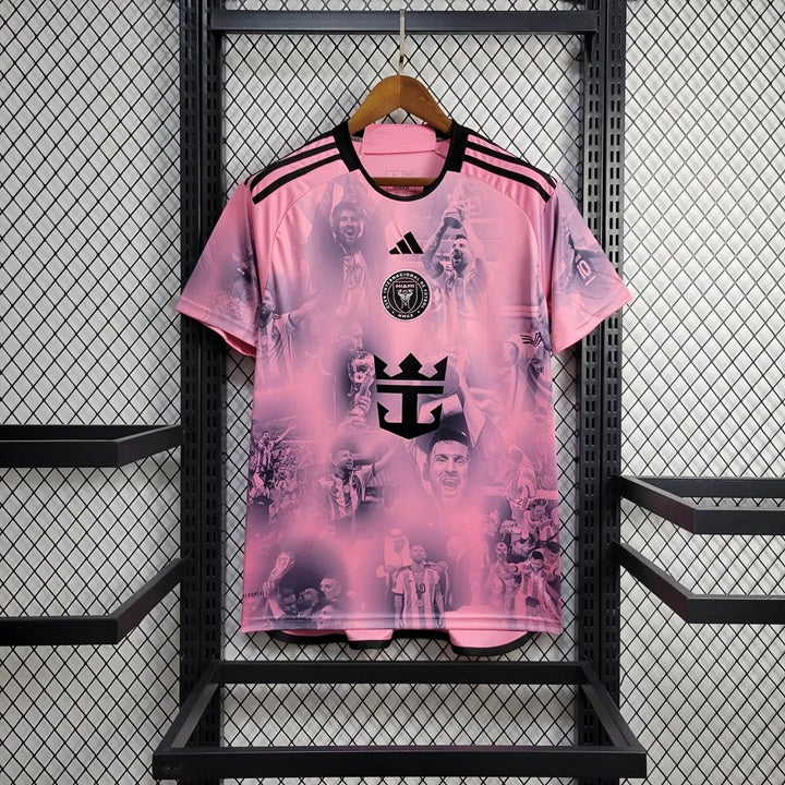 Inter Miami 'Thuis' Kampioenen Voetbalshirt 24/25 - VOLWASSENEN