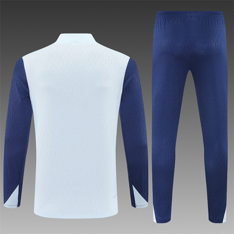 Inter Milan Half-Pull Trainingspak 'Wit' 25/26 - KINDEREN