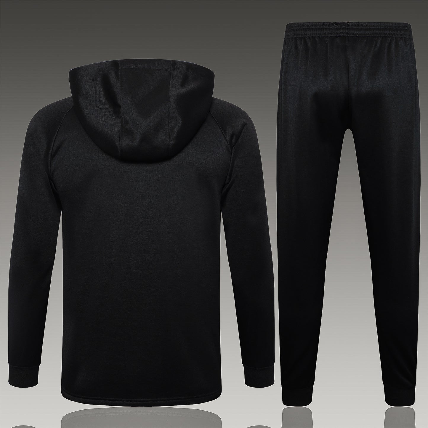 Inter Milan Hooded Full-zip Trainingspak 'Zwart' 25/26 - VOLWASSENEN