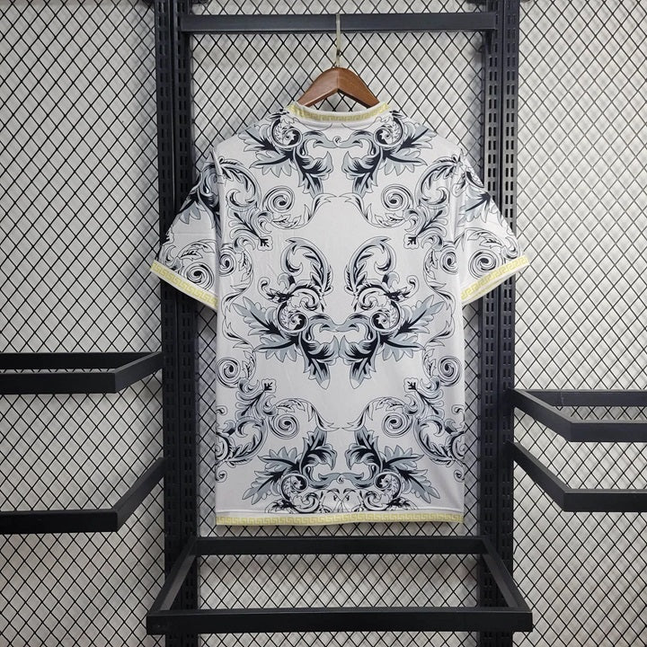Italie Versace Edition Voetbalshirt 'Wit' 2025 - VOLWASSENEN