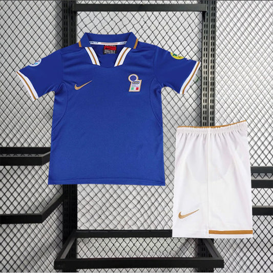 Italie Retro 'Thuis' Voetbalkit 1996 - KINDEREN