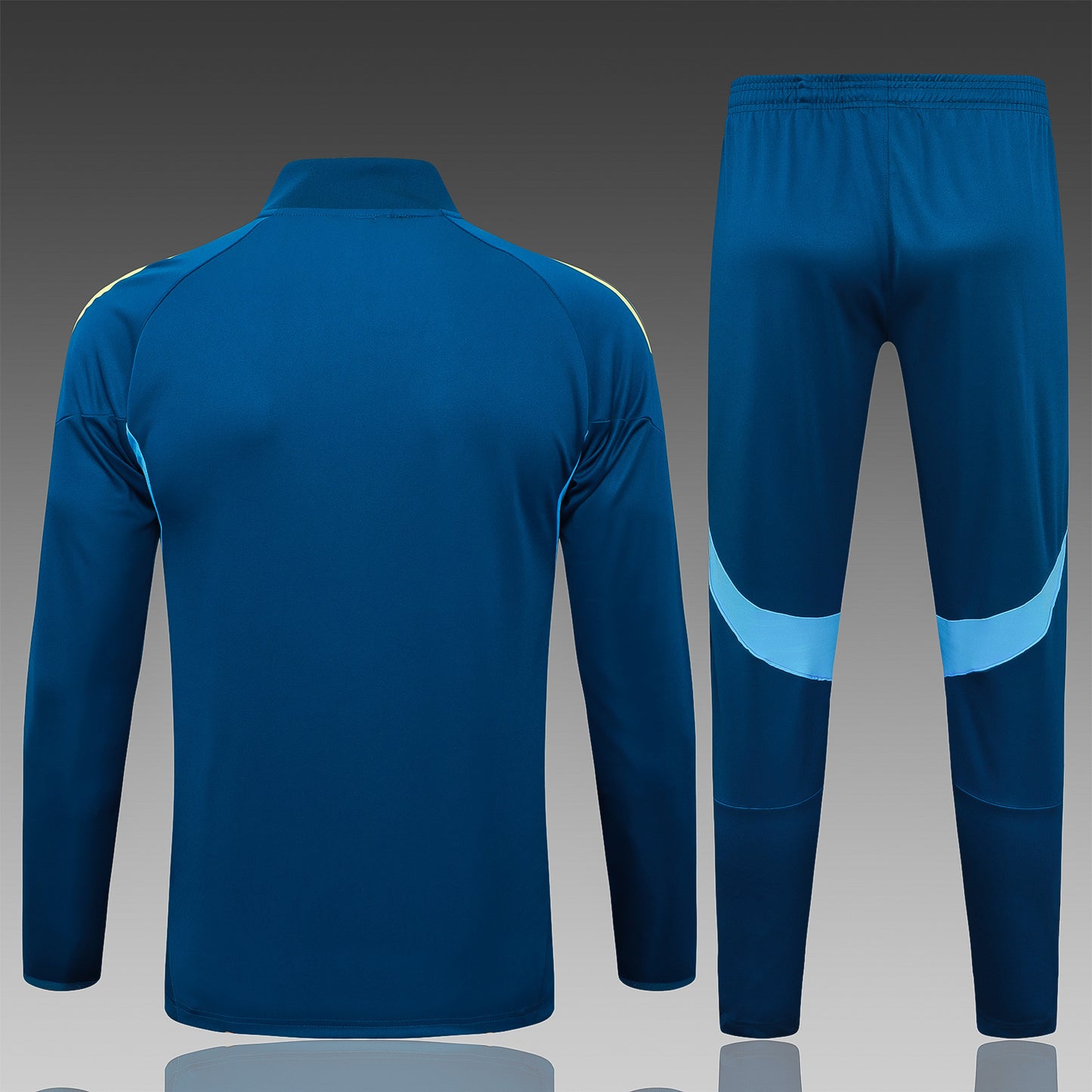 Juventus Full-zip Trainingspak 'Geel-Zwart' 25/26 - KINDEREN