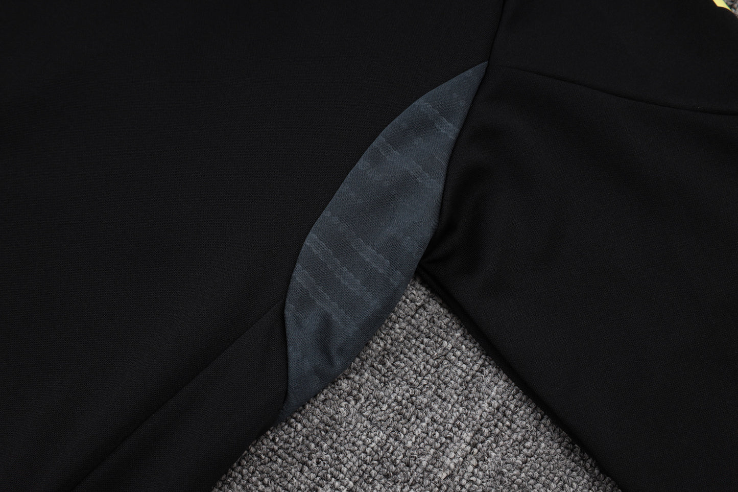 Juventus Full-zip Trainingspak 'Zwart' 25/26 - KINDEREN