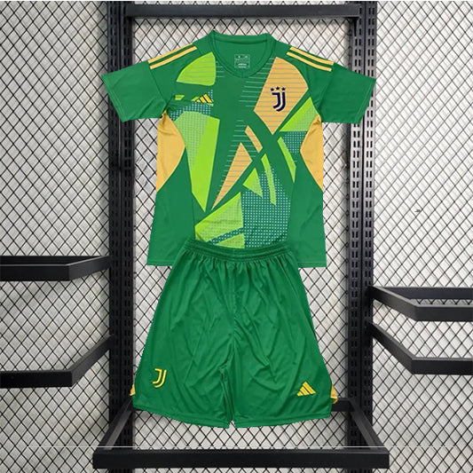 Juventus Keeper Voetbalkit 'Groen' 24/25 - KINDEREN