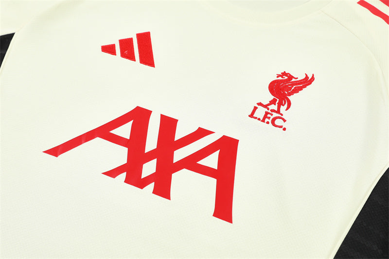 Liverpool Trainingskit 'Wit-Zwart' 25/26 - KINDEREN