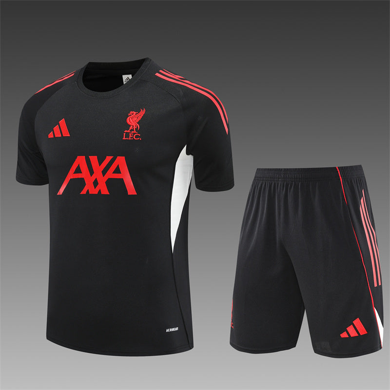 Liverpool Trainingskit 'Zwart' 25/26 - VOLWASSENEN