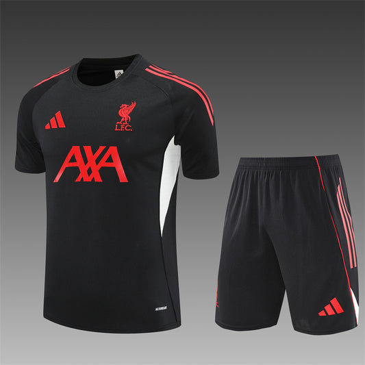 Liverpool Trainingskit 'Zwart' 25/26 - VOLWASSENEN