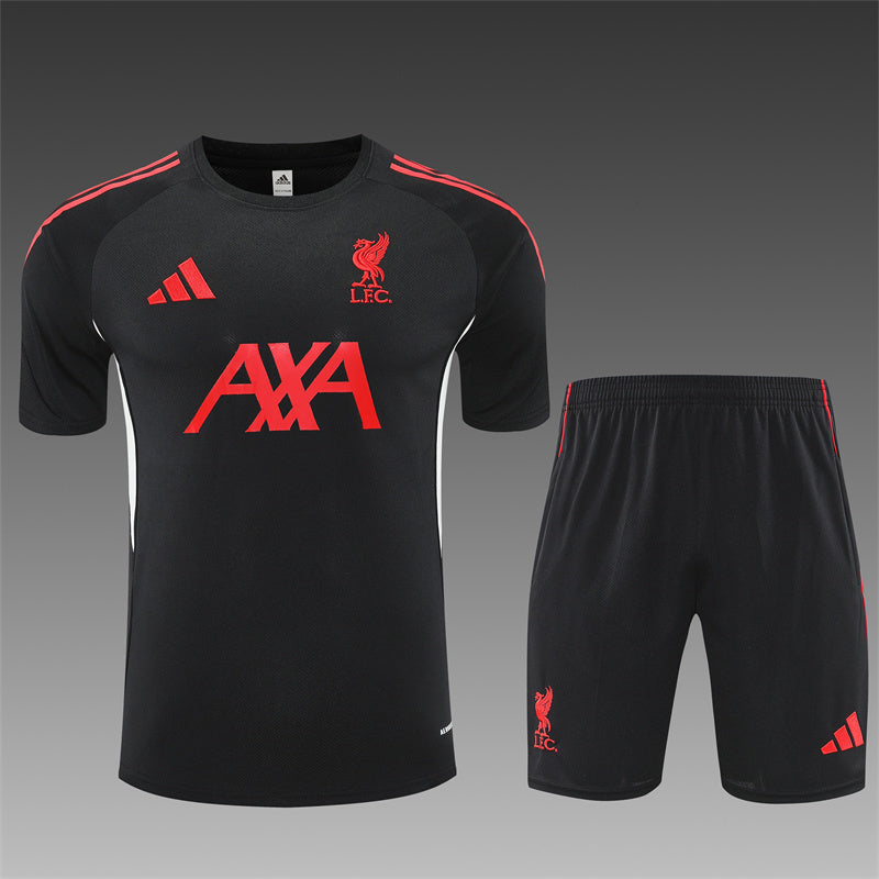 Liverpool Trainingskit 'Zwart' 25/26 - KINDEREN