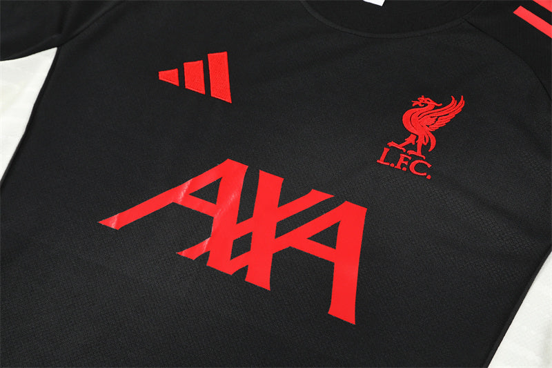 Liverpool Trainingskit 'Zwart' 25/26 - KINDEREN