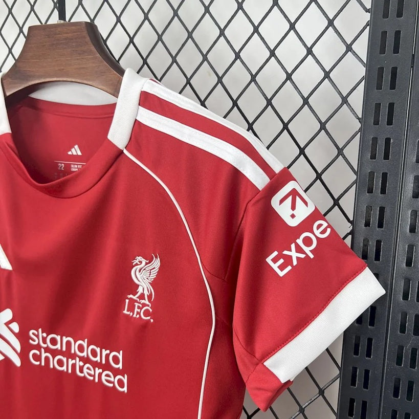 Liverpool 'Thuis' Voetbalkit 25/26 - KINDEREN