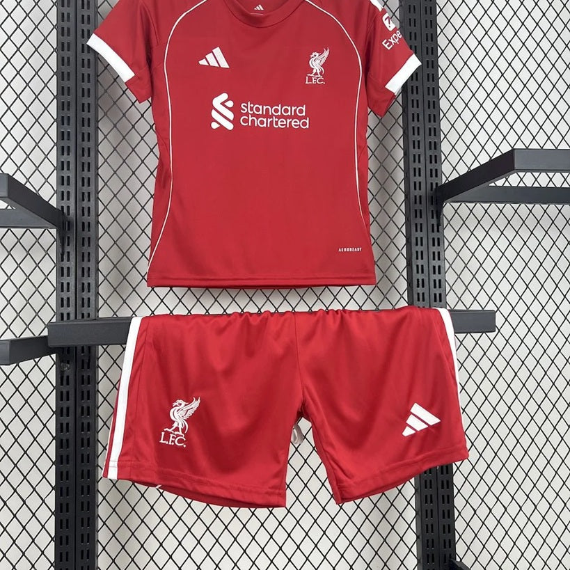Liverpool 'Thuis' Voetbalkit 25/26 - KINDEREN