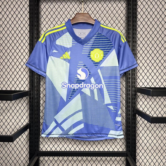 Manchester United Keeper Voetbalshirt 'Paars' 24/25 - VOLWASSENEN