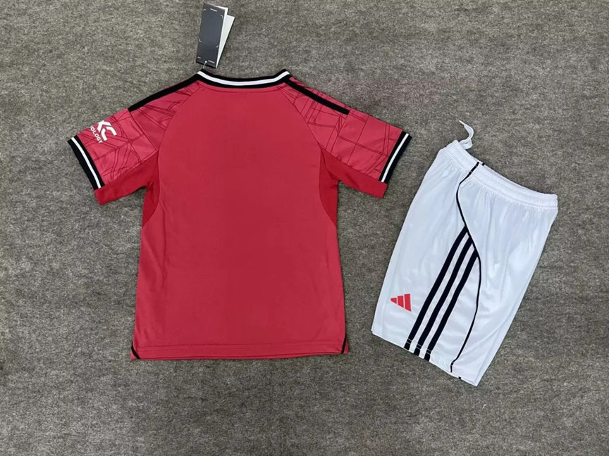 Manchester United 'Thuis' Voetbalkit 25/26 - KINDEREN