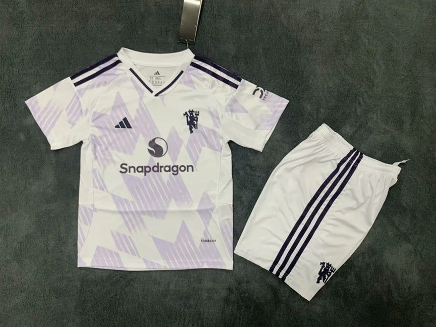 Manchester United 'Uit' Voetbalkit 25/26 - KINDEREN