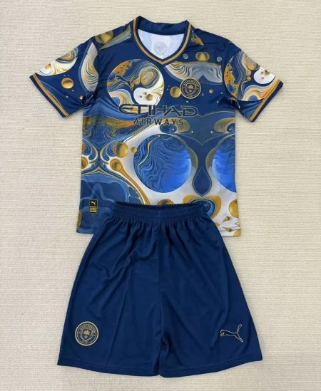 Manchester City Conceptversie Voetbalkit 25/26 - KINDEREN