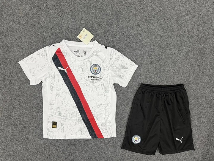 Manchester City 'Uit' Voetbalkit 25/26 - KINDEREN