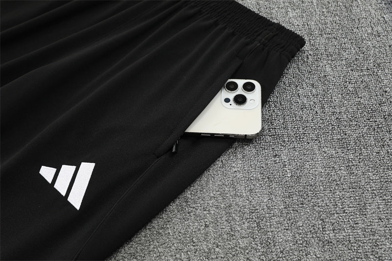 Manchester United Half-Pull Trainingspak 'Wit-Paars' 25/26 - VOLWASSENEN