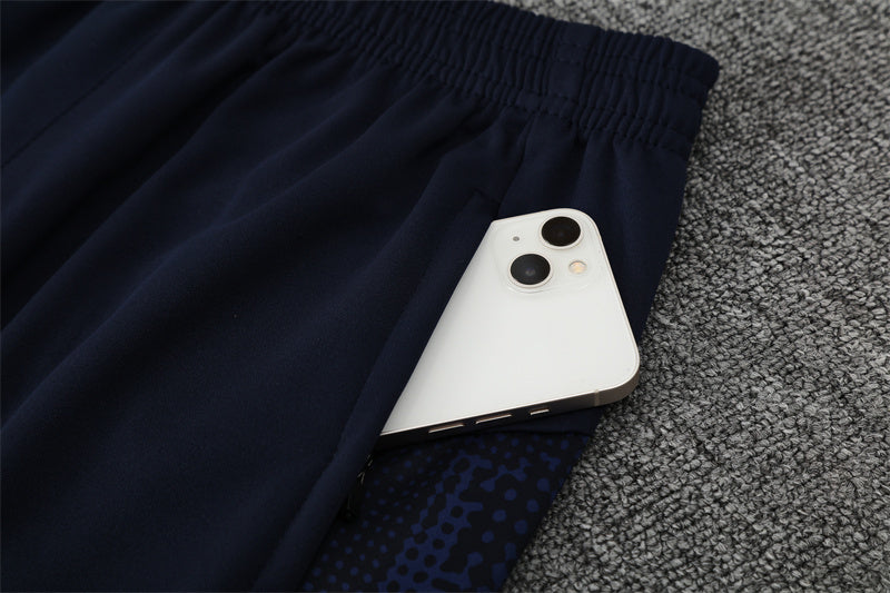 Marseille Half-Pull Trainingspak 'Blauw' 25/26 - KINDEREN
