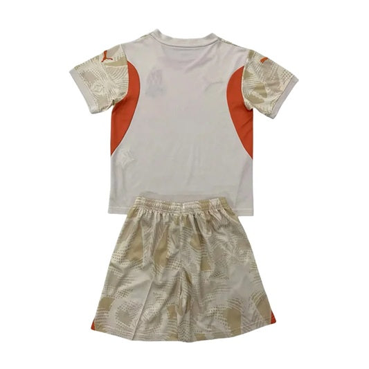 Olympique Marseille Keeper Voetbalkit 'Beige' 24/25 - KINDEREN